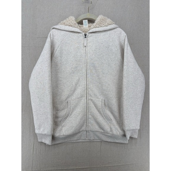 Husky Tops - THEREABOUTS Husky Zip Up Hoodie Women's Size Large 14/16